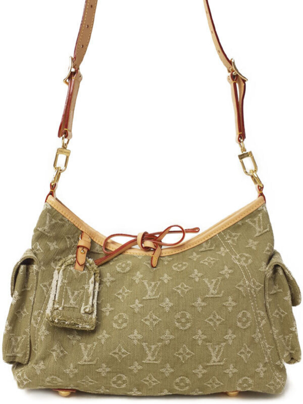 Louis Vuitton Monogram Denim Carryall Cargo Shoulder Bag